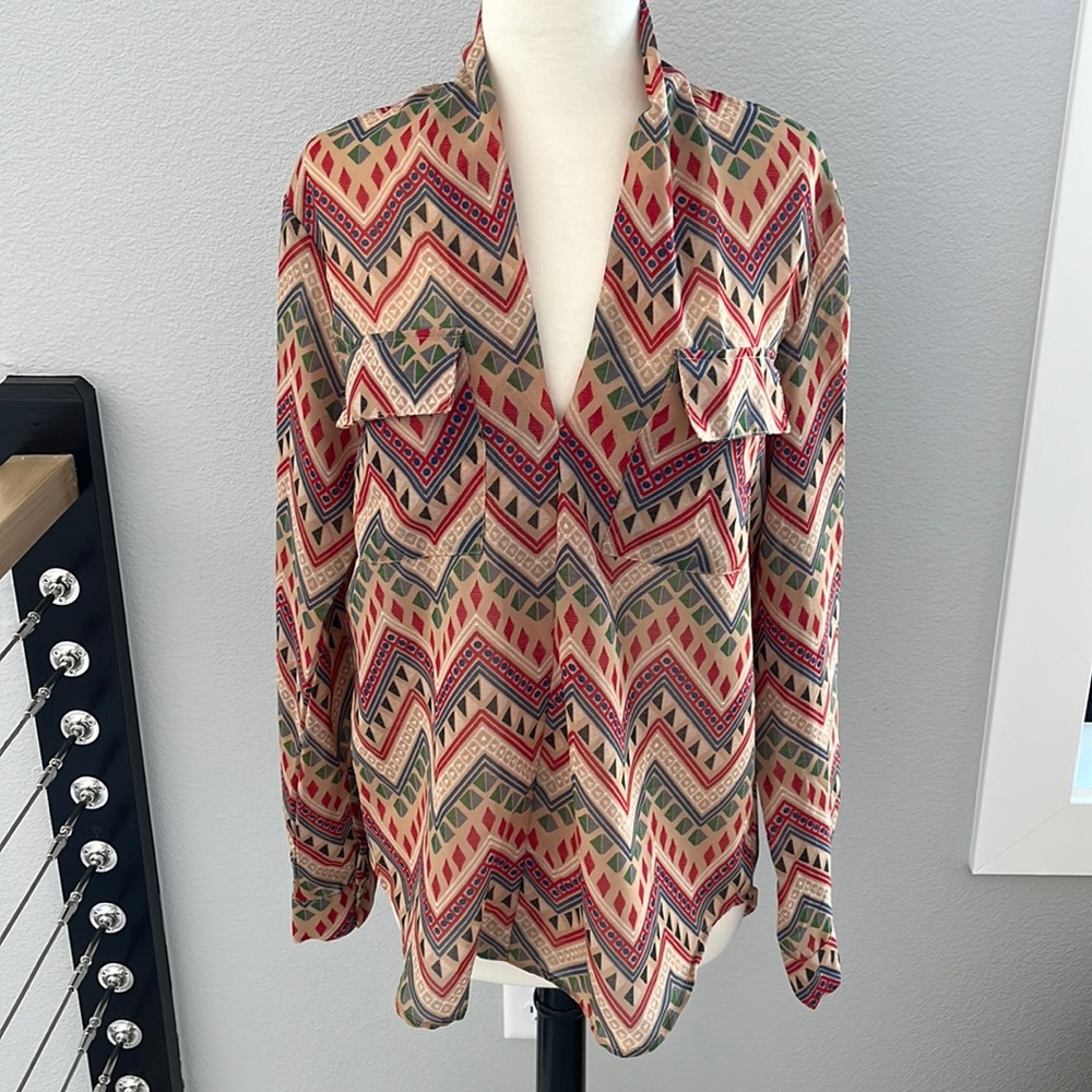 Alloy apparel - high low hemmed blouse